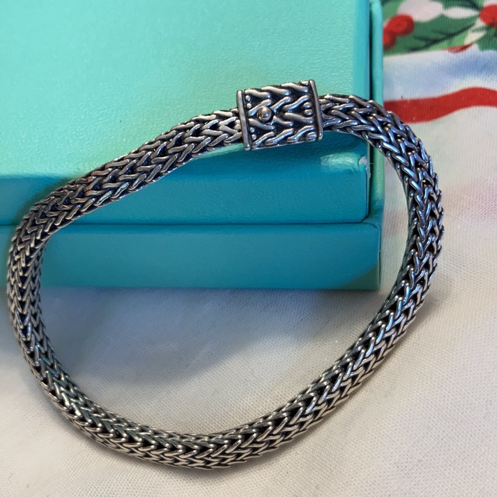 John Hardy Excellent UC Stunning Vintage Bracelet 🌺 925 Sterling - Picture 14 of 14